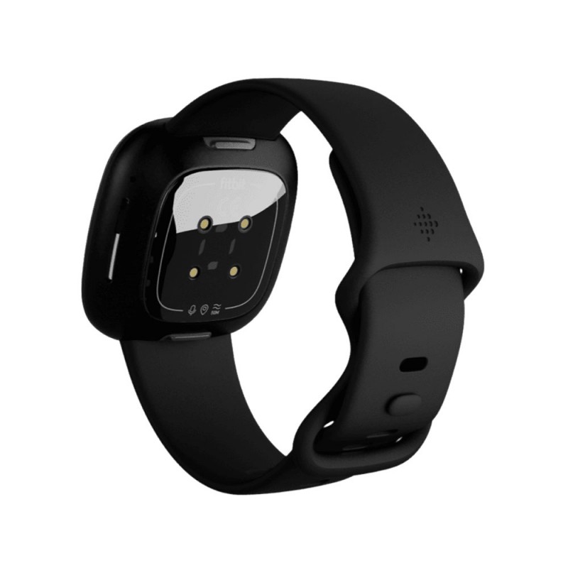 fitbit Versa 3 Black Aluminum - TokoPDA.com